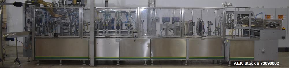 Used SN Machinery FMM22 Duplex HFFS Pouch Machine – With Ishida 16-Head Scale & More